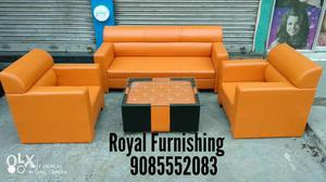 Brand New 5 seater Sofa with center table...bihu offer