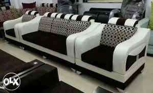 Diwali Dhamaka Offer... Attractive piece sofa set {3+1+1}.