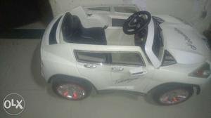 White And Black Ride On Toy Car