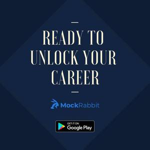 Ace your upcoming job interview with the MockRabbit app for