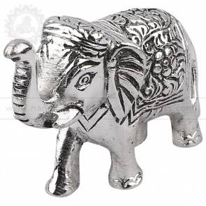 Buy Whitemetal elephant statue medium online | nandigift