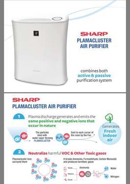 Sharp Air Purifier with Plasma Cluster