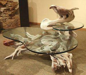 Best Driftwood Art and Furniture | Driftwood Coffee Table