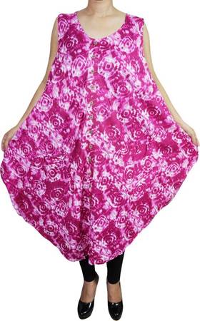Indiatrendzs Women A-line Pink Dress