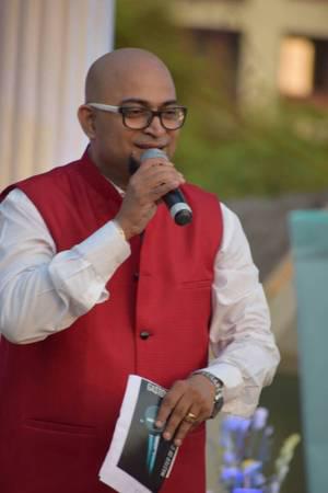Compering at events by Gaston Dsouza