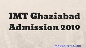 Open Admission: IMT Ghaziabad 