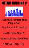  sq.ft, Exclusive office space for rent at ulsoor