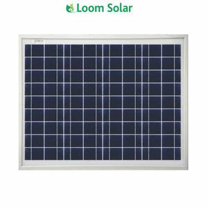 Loom 20 watt - 12 volt solar panel for small battery