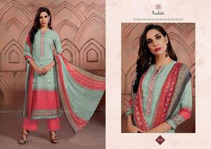 sahiba sudriti hairat catalog at wholesale Fabric pashmina