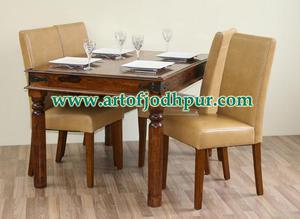 Jodhpur handicrafts sheesham wood online dining sets