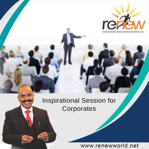Visit for Inspirational Session for Corporates at Renew