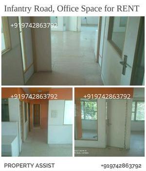 INFANTRY ROAD: 1400 Sq Ft Semi Furnished Office for RENT