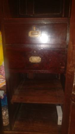 Year  PURE ROSE WOOD CUPBOARD WITH DRAWERS