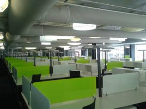  sq.ft furnished office space at double road