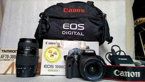 Canon EOS D Camera with 2 lenses Canon  + Tamron AF