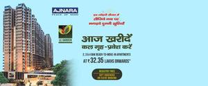 Ajnara Le Garden offering 2,3 BHK for booking Call Us: