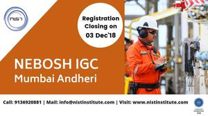 NEBOSH IGC Course in Mumbai-Andheri