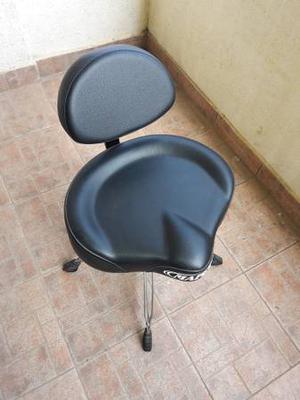 Mapex T775 Drum Throne with Back Rest Saddle Seat
