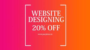 Get 20% off on website Designing services