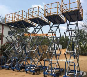 Movable Scissor Lift Manufacturers and Exporters from India