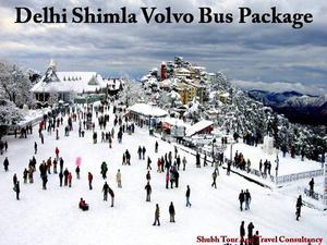 Book Online Delhi Shimla Volvo Bus Package from ShubhTTC