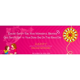 Safety Gift To Dear Ones on Rakhi Day Get Free Product On