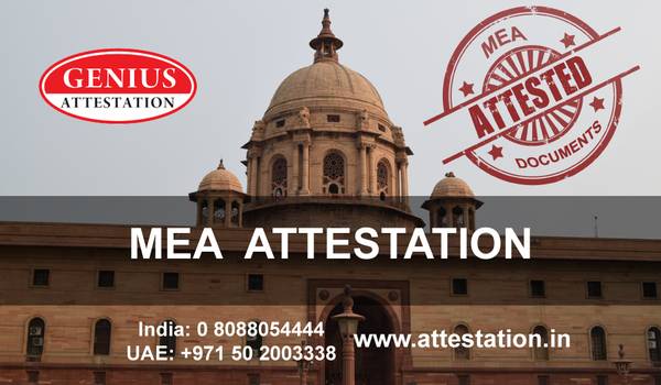 MEA Attestation | Certificate Attestation & Apostille