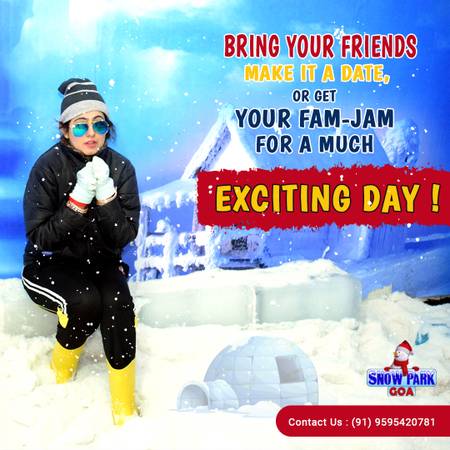 Festive Snow Thrills at Snow Park Goa