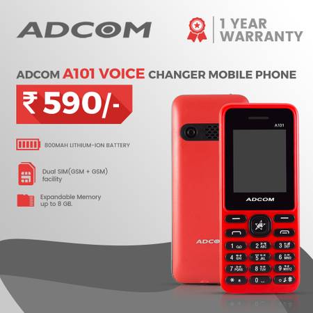 Adcom A101 Voice Changer Mobile Phone