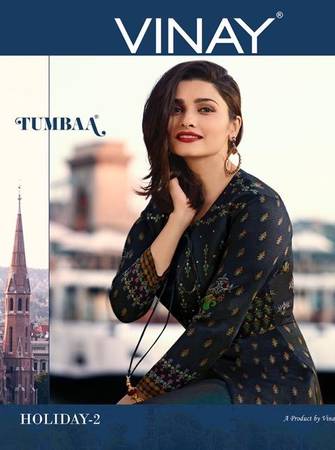 VINAY TUMBAA HOLIDAY VOL-2 WHOLESALE FANCY ANARKALI KURTIS