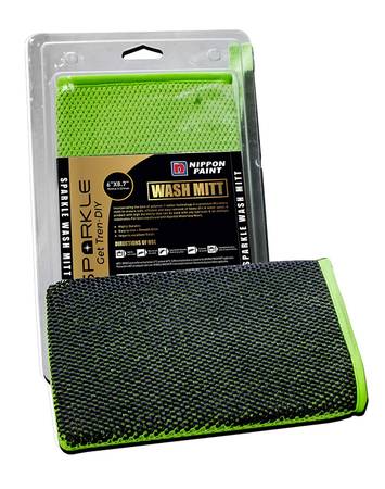 NIPPON PAINT Sparkle Microfiber Wash Mitt for a Smooth Glide