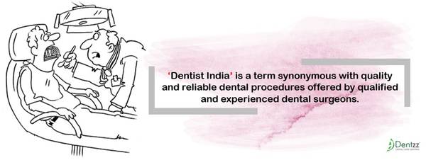 The growth of dentist India