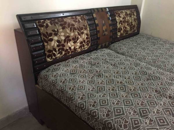 Double Bed (Box type) and Mattress