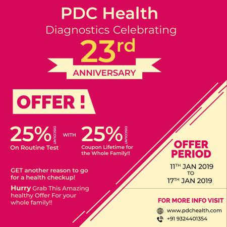PDC Health Diagnostics Celebrating 23rd Anniversary