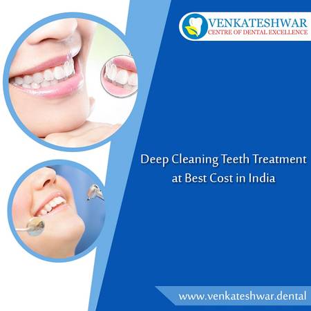 Contact for Deep Teeth Cleaning at Best Cost in India