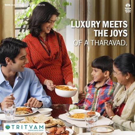 Luxury Apartments in Kochi - Tata Tritvam