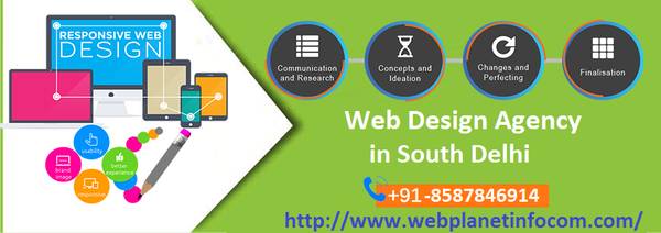 Website Design Agency in South Delhi | Webplanetinfocom