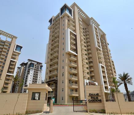 Emaar Palm Gardens Homes for Premium Living 3BHK in 105 lacs
