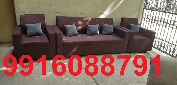 hovo sofaset 3+1+1 only at  ready stock