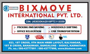 Packers and Movers in Indira Nagar (Bangalore)