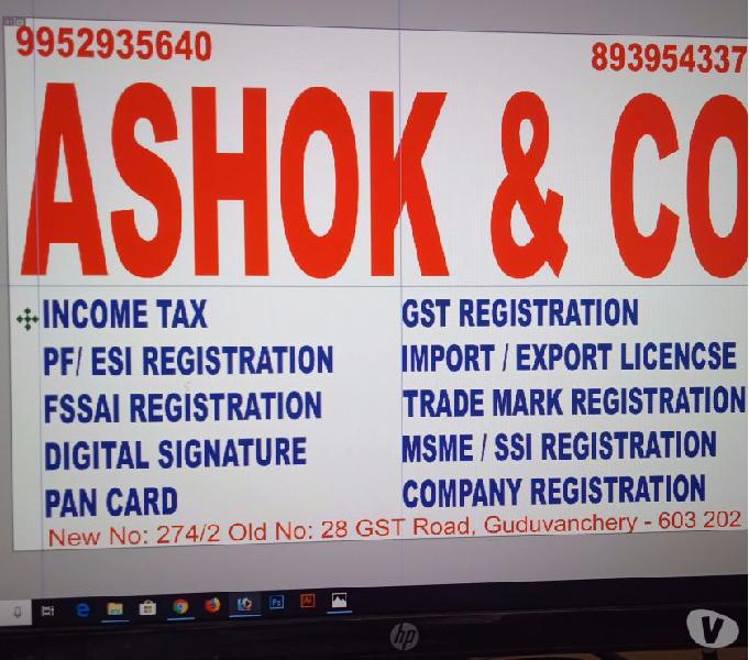 Ashok and co Tax consultant