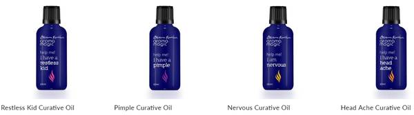 Aromatherapy Blended Curative Oils