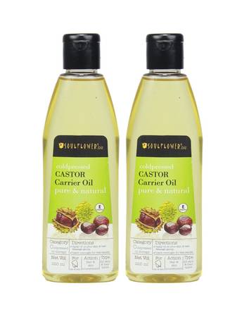 SoulFlower Castor Oil is the best hair growth oil and hair