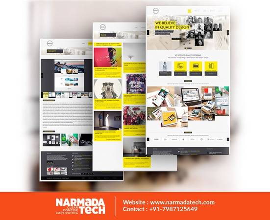 Top Notch CMS Website Development Services by NarmadaTech