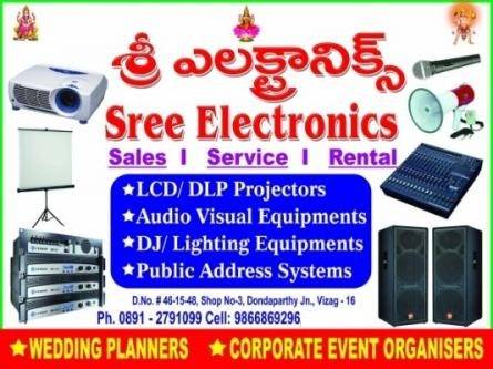 Sri Electronics Audio Visaul Equipment Supply In