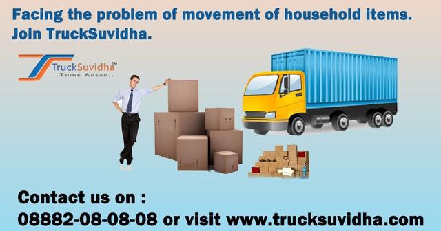 Facing the problem of movement of household items Join Truck