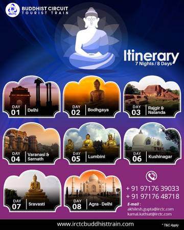 IRCTC Buddhist Tour Cheap Packages