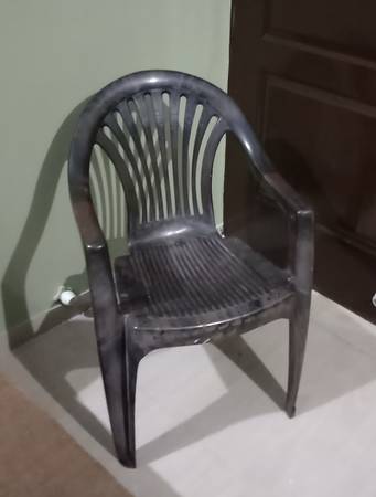 One Plastic chair