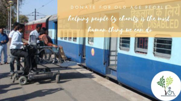 medical facility at railway station for old people by