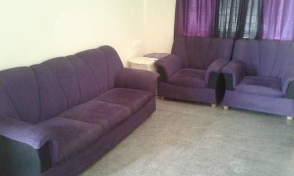 3 + 1 + 1 Fabric Sofa Set (Available Immediately)